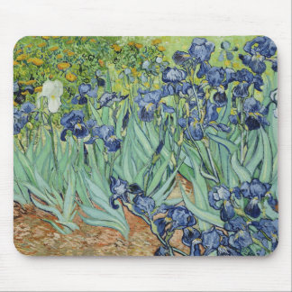 Alfombrilla De Ratón Todavía de Van Gogh vida: Florero con los iris