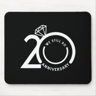 Alfombrilla De Ratón Todavía hacemos 20 años - 20 años del Boda T-