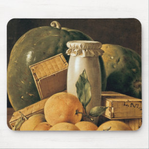 Alfombrilla De Ratón Todavía vida de naranjas, sandía