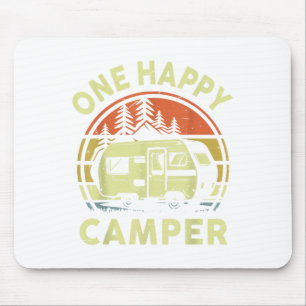 Alfombrilla De Ratón Toddler One Happy Camper Mom Dad Funny Rv Camping