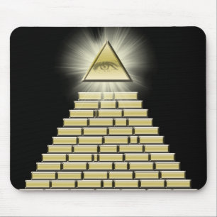 Alfombrilla De Ratón Todo el ojo que ve Mousepad