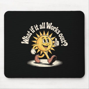 Alfombrilla De Ratón Todo Funciona Retro Manguera De Goma Sol Motivació