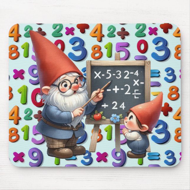 Alfombrilla De Ratón Todo gira en torno a la matemática (Frente)