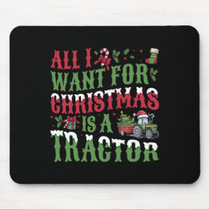 Alfombrilla De Ratón Todo Lo Que Quiero Para Los Navidades Es Un Tracto
