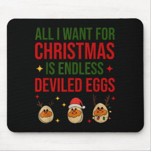 Alfombrilla De Ratón Todo lo que quiero para Navidad son infinitos huev