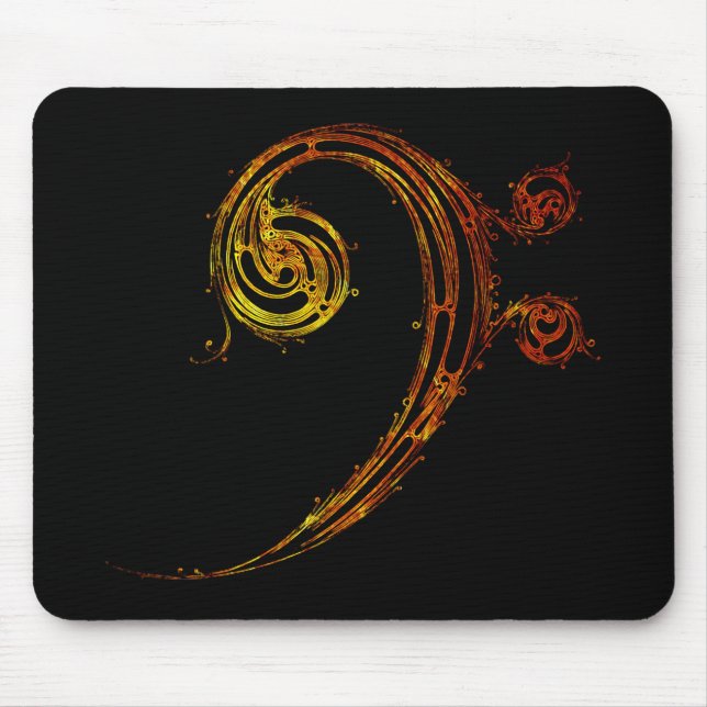 Alfombrilla De Ratón Todo sobre ese bajo (TAN METALIZADO) - Mousepad (Frente)