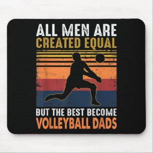 Alfombrilla De Ratón Todos los hombres son creados igual voleibol papá 