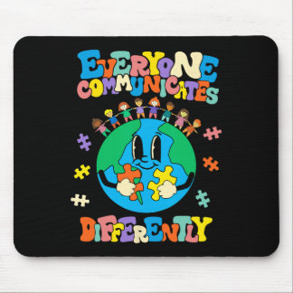 Alfombrilla De Ratón Todos nos comunicamos de forma diferente el autism