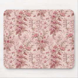 Alfombrilla De Ratón Toile francesa pastel