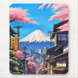 Alfombrilla De Ratón Tokio Mt Fuji