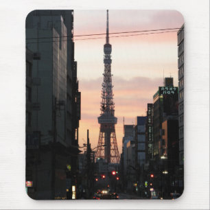 Alfombrilla De Ratón Tokyo Tower Sunrise 東 京 タ ワ 日 の 出