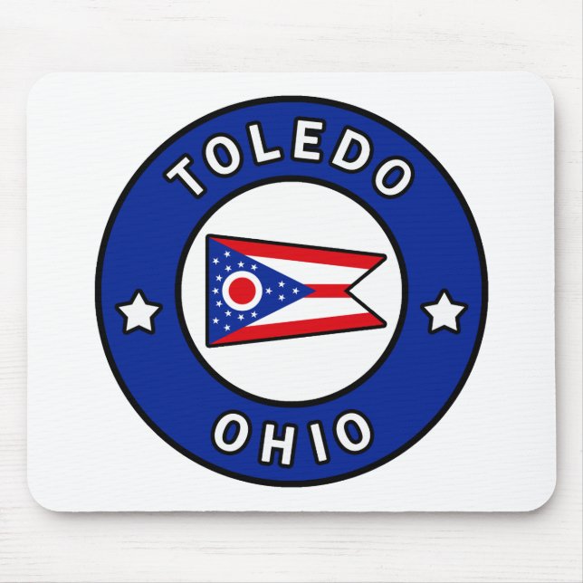 Alfombrilla De Ratón Toledo Ohio (Frente)