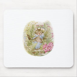 Alfombrilla De Ratón Tom Kitten (Ilustracion de gato lindo) Beatrix Pot