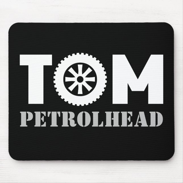 Alfombrilla De Ratón Tom Petrol Head (Frente)