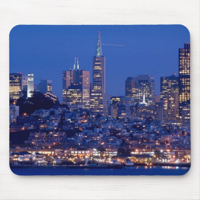 Alfombrilla De Ratón Tomado del tejado de la prisión en Alcatraz (Frente)