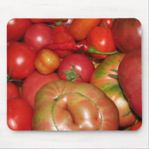 Alfombrilla De Ratón Tomate Mousepad de la herencia