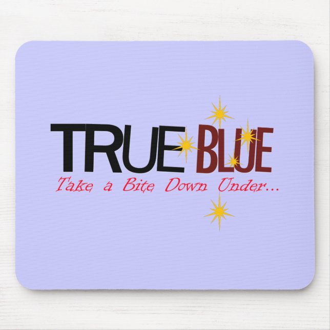 Alfombrilla De Ratón Tome una mordedura abajo debajo de Mousepad (Frente)