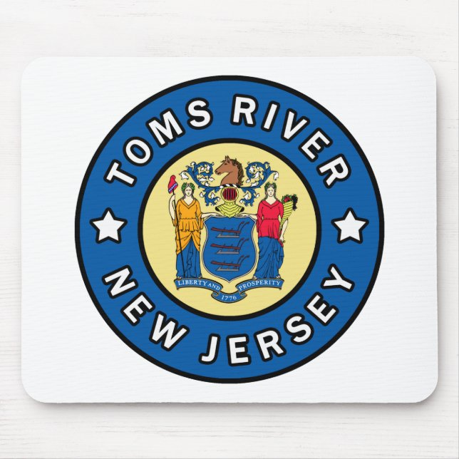 Alfombrilla De Ratón Toms River Nueva Jersey (Frente)