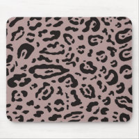 Tono Malva Rosado Estampado de Guepardo Leopardo A