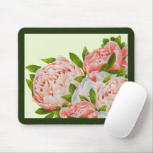 Tonterías surtidas en una almohadilla de ratón