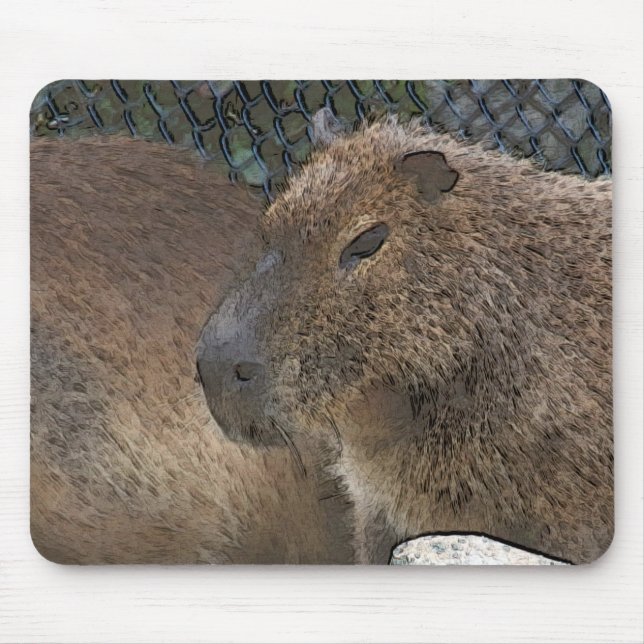 Alfombrilla De Ratón toony Capibarah (Frente)
