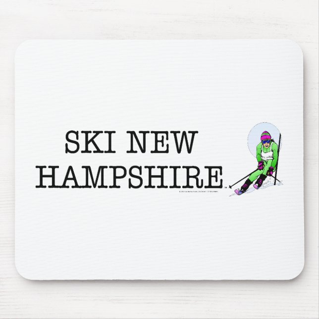 Alfombrilla De Ratón TOP Ski New Hampshire (Frente)