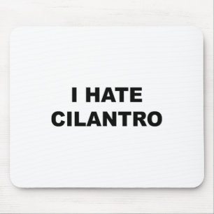 Alfombrilla De Ratón Top That Dice - Odio A Cilantro Funny - Cilantro S
