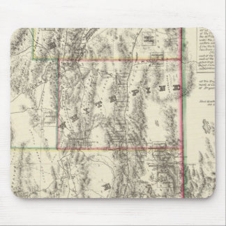 Alfombrilla De Ratón Topografía del sur de Nevada