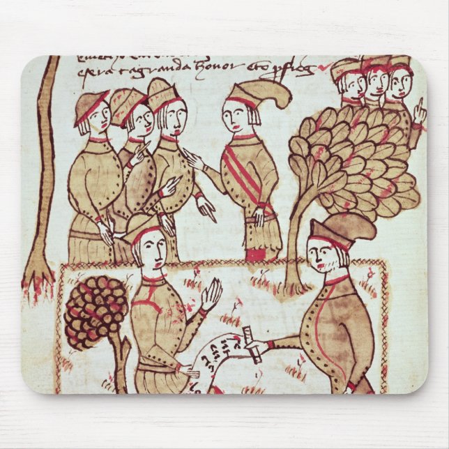 Alfombrilla De Ratón Topógrafo con sus trabajadores (Frente)