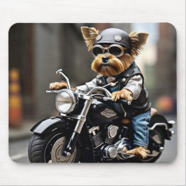 Alfombrilla De Ratón Toque de ratón para motocicleta Yorkie