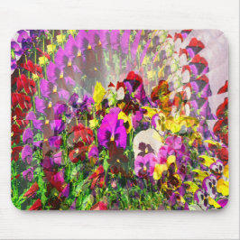 Alfombrilla De Ratón Torbellino de Pansies...