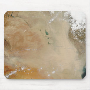 Alfombrilla De Ratón Tormenta del polvo en el Oriente Medio