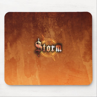 Alfombrilla De Ratón Tormenta Mousepad - (RustRed)