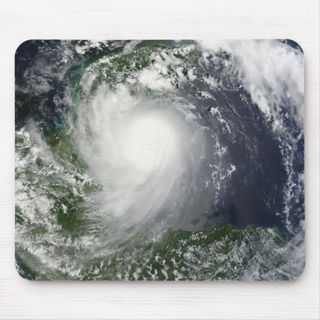 Alfombrilla De Ratón Tormenta tropical Karl sobre la península de Yucat (Frente)