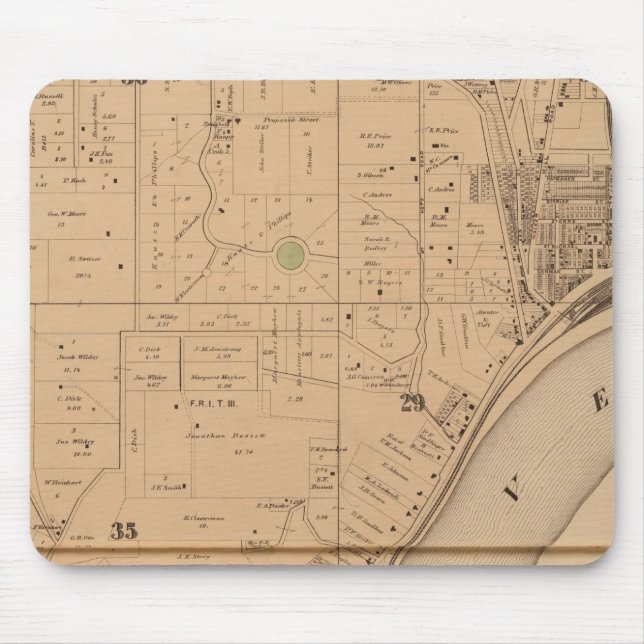 Alfombrilla De Ratón Tormentas, Ohio (Frente)