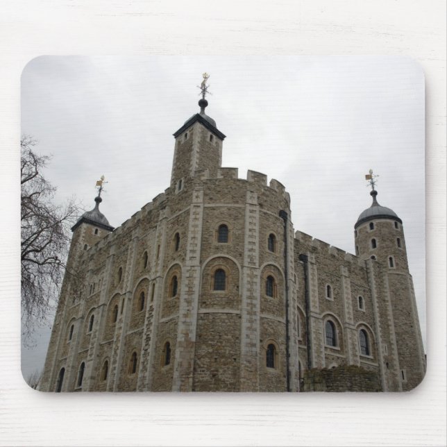 Alfombrilla De Ratón Torre Blanca - Torre de Londres Mousepad (Frente)