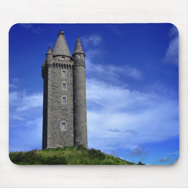 Alfombrilla De Ratón Torre de Scrabo - Irlanda del Norte (Frente)
