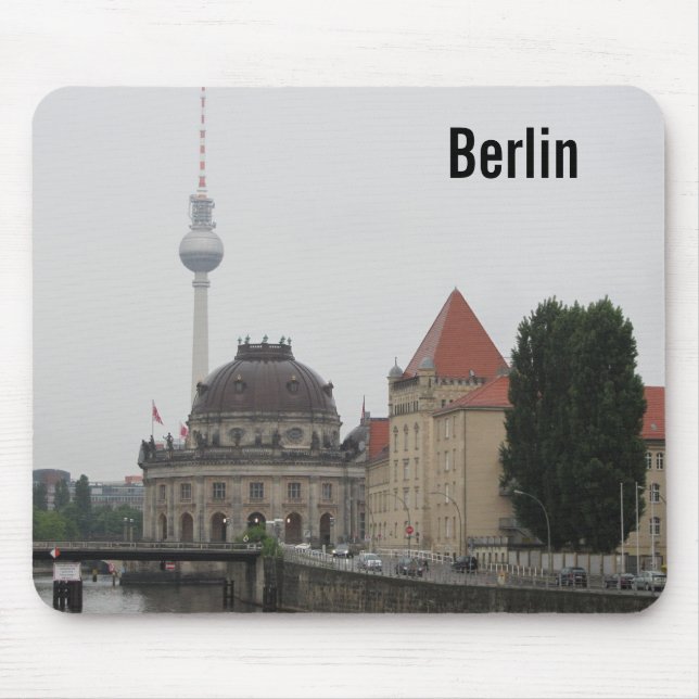 Alfombrilla De Ratón Torre de TV de Berlín (Frente)