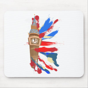 Alfombrilla De Ratón Torre del reloj de Westminster Big Ben