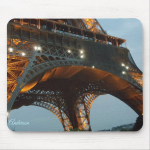 Alfombrilla De Ratón Torre Eiffel con luces parpadeantes