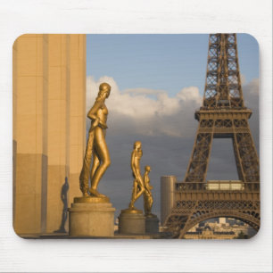 Alfombrilla De Ratón Torre Eiffel desde el Palais de Chaillot, París,