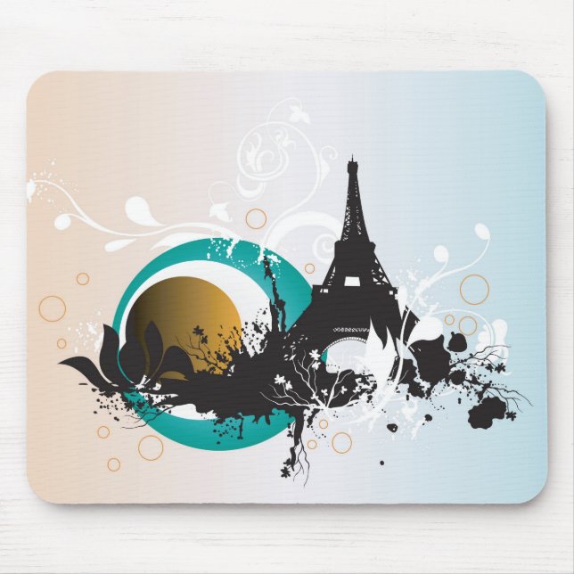 Alfombrilla De Ratón Torre Eiffel Mousepad (Frente)