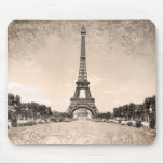 Alfombrilla De Ratón Torre Eiffel Mousepad<br><div class="desc">Cromolitografía de la Torre Eiffel de la Exposición Universal de París de 1900.</div>