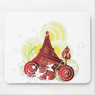 Alfombrilla De Ratón Torre Eiffel Mousepad