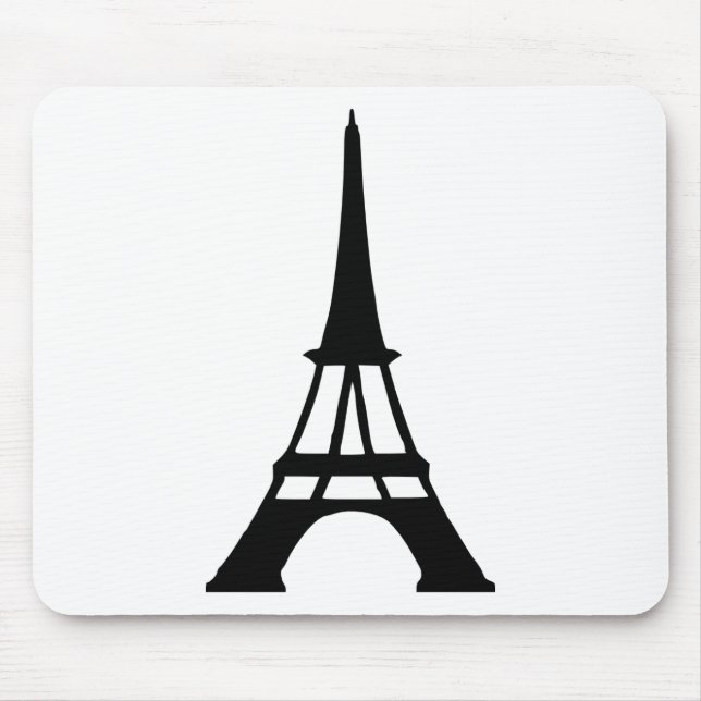 Alfombrilla De Ratón Torre Eiffel - París (Frente)
