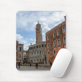 Alfombrilla De Ratón Torre inclinada de Santo Stefano Venecia Italia