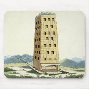 Alfombrilla De Ratón Torre movible, diseñada después de la torre de