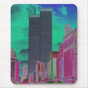 Alfombrilla De Ratón Torres gemelas