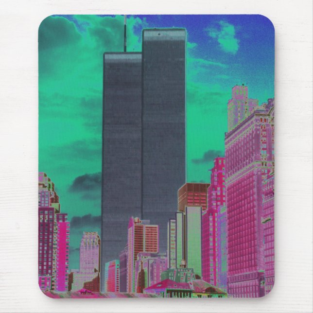 Alfombrilla De Ratón Torres gemelas (Frente)