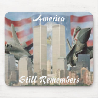 Alfombrilla De Ratón Torres gemelas 9/11 Recuerdo de la almohadilla del